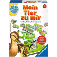 Ravensburger 24731 - Mein Tier zu mir - Puzzelspiel für die Kleinen