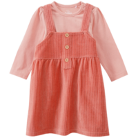 Baby Cordkleid und Langarmshirt im Set