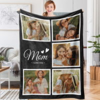 Personalisierte Decke Mit Foto Text