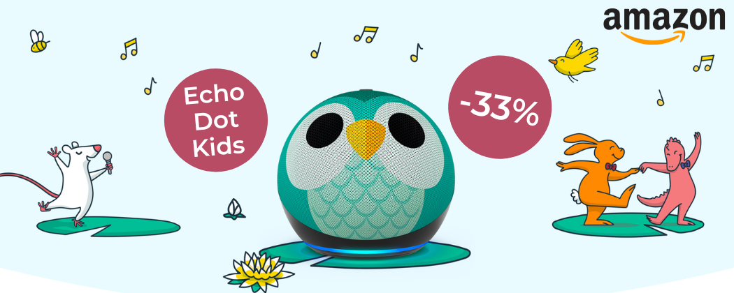 Echo Dot Kids bei Amazon - 33% Rabatt sichern