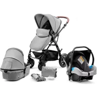 Kinderkraft Kombikinderwagen 3 in 1 Moov Grey