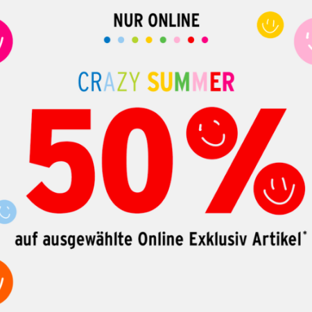 🔥 50% Rabatt bei Ernsting's family - auf ausgewählte Artikel