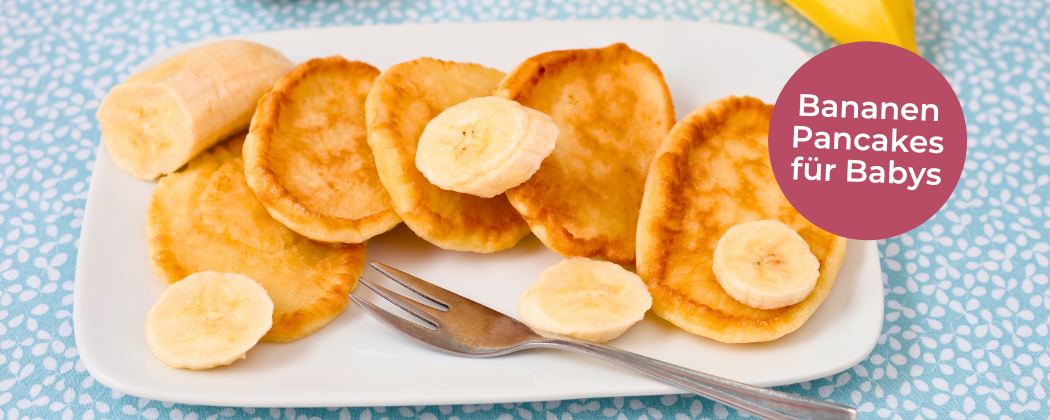 Bananen Pancakes für Babys