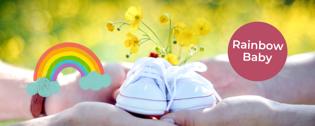 Banner: Eine zweite Chance auf Glück – Die Bedeutung eines Rainbow Babys im Leben von Eltern