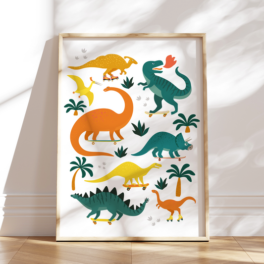 Kinderzimmerposter | Dino Poster A2