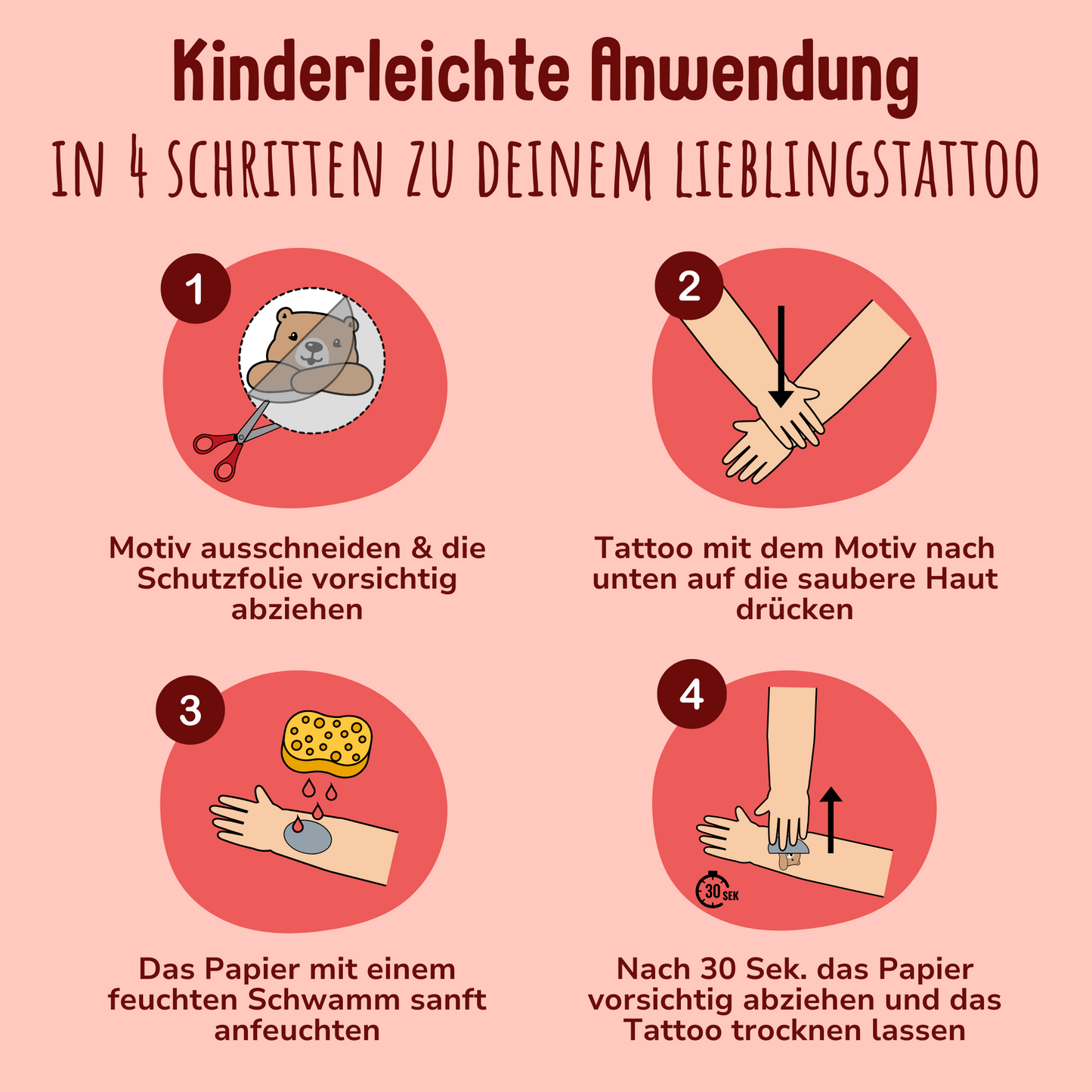 110 hautfreundliche Kinder Tattoos | Feuerwehr