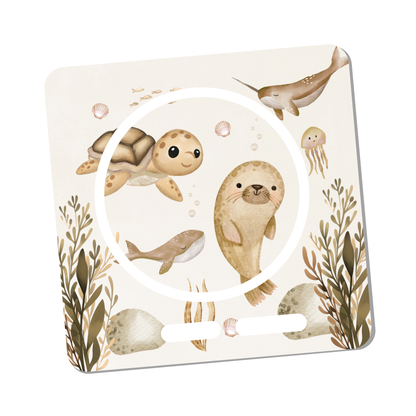 Toniebox 2 Schutzfolie | Unterwasserwelt Beige