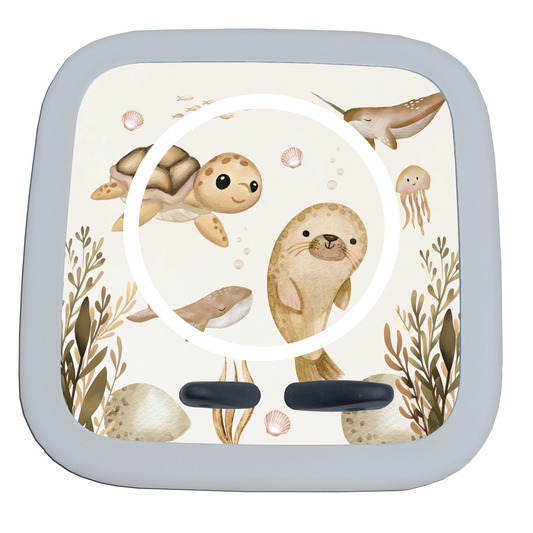 Toniebox 2 Schutzfolie | Unterwasserwelt Beige