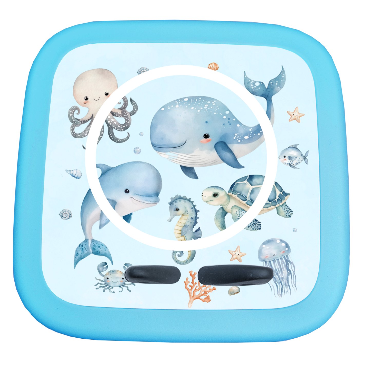 Toniebox 2 Schutzfolie | Unterwasserwelt Blau