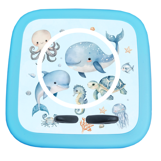 Toniebox 2 Schutzfolie | Unterwasserwelt Blau
