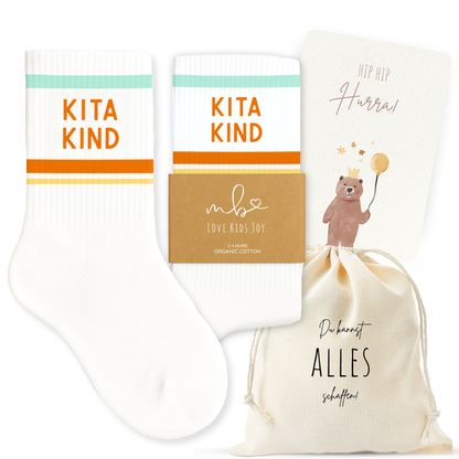 Kitakind Socken Bunt | Geschenkidee Kindergarten