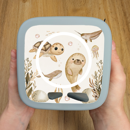 Toniebox 2 Schutzfolie | Unterwasserwelt Beige