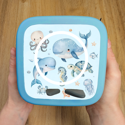 Toniebox 2 Schutzfolie | Unterwasserwelt Blau
