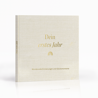 Babyalbum Dein erstes Jahr | Leinen