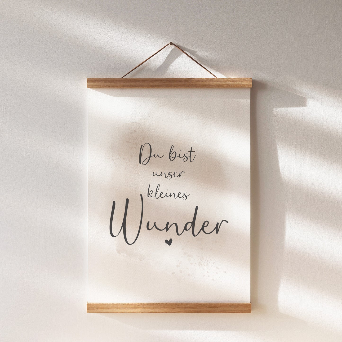 Kinderzimmer Poster | 3er Set A4 | Luftballon & Fuchs beige