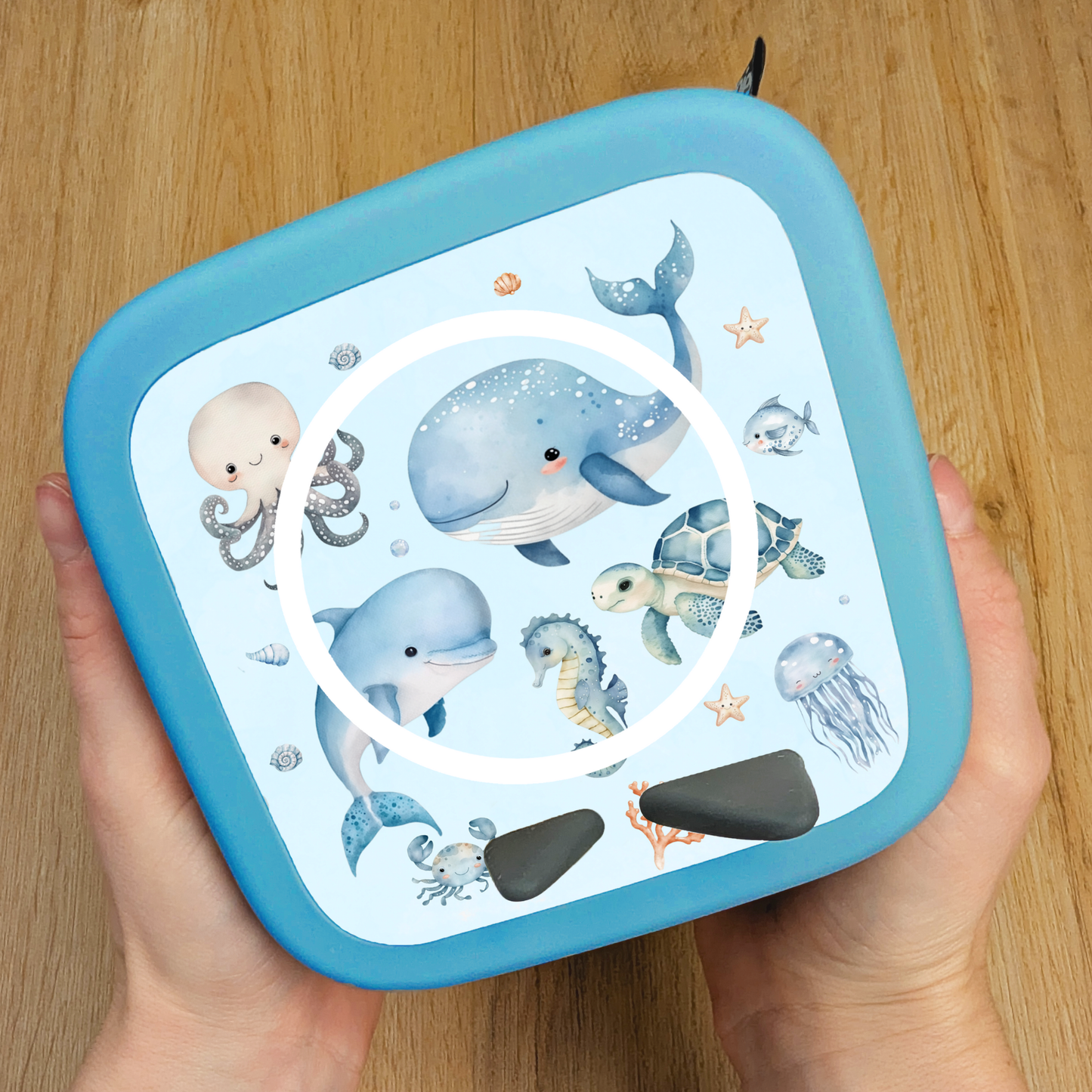 Toniebox 2 Schutzfolie | Unterwasserwelt Blau