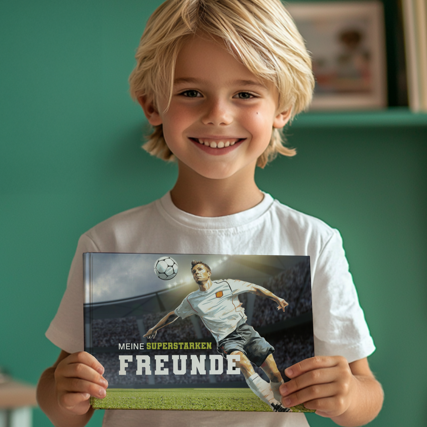 Freundebuch für Kinder | Fußball