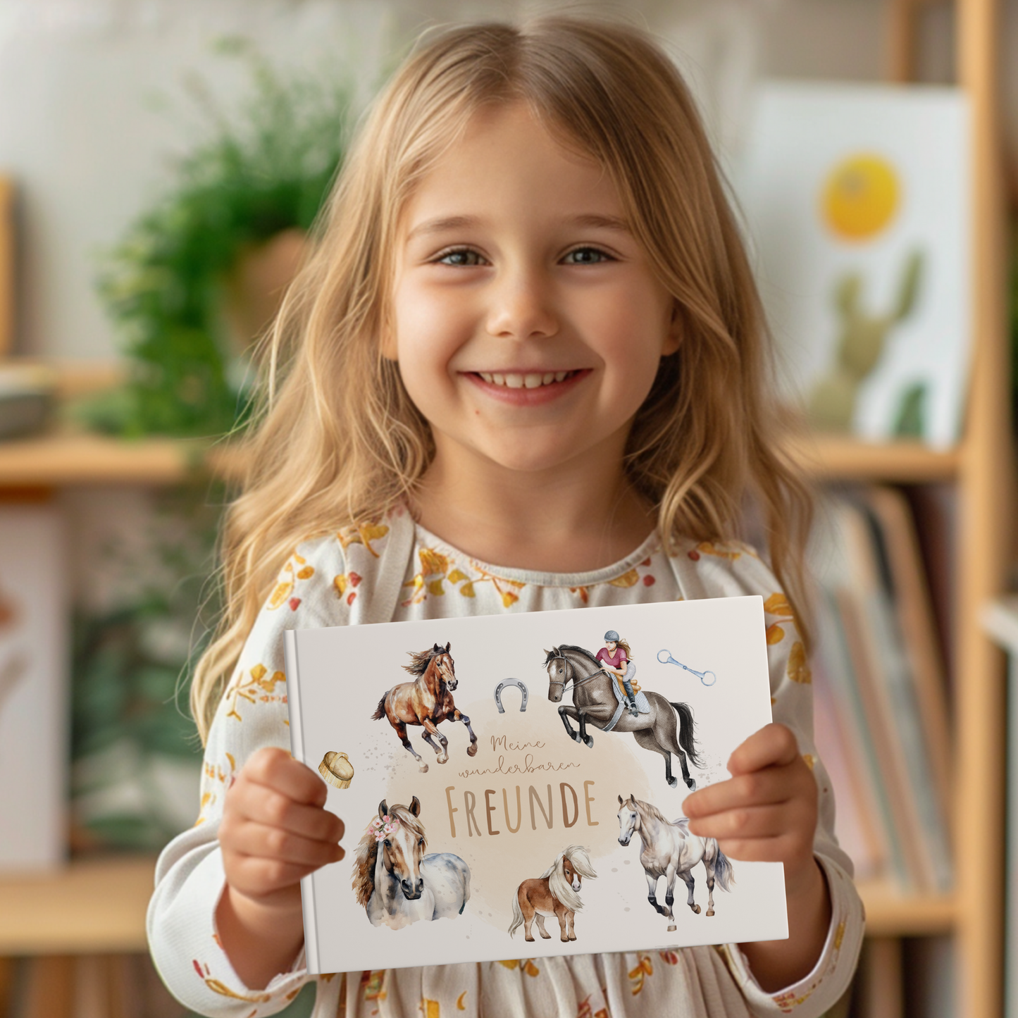 Freundebuch für Kinder | Pferde