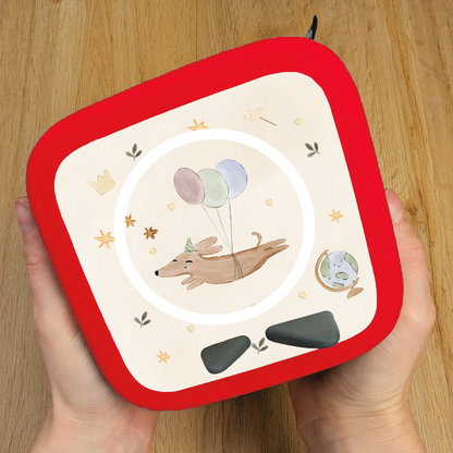 Toniebox 2 Schutzfolie | Hund & Luftballons