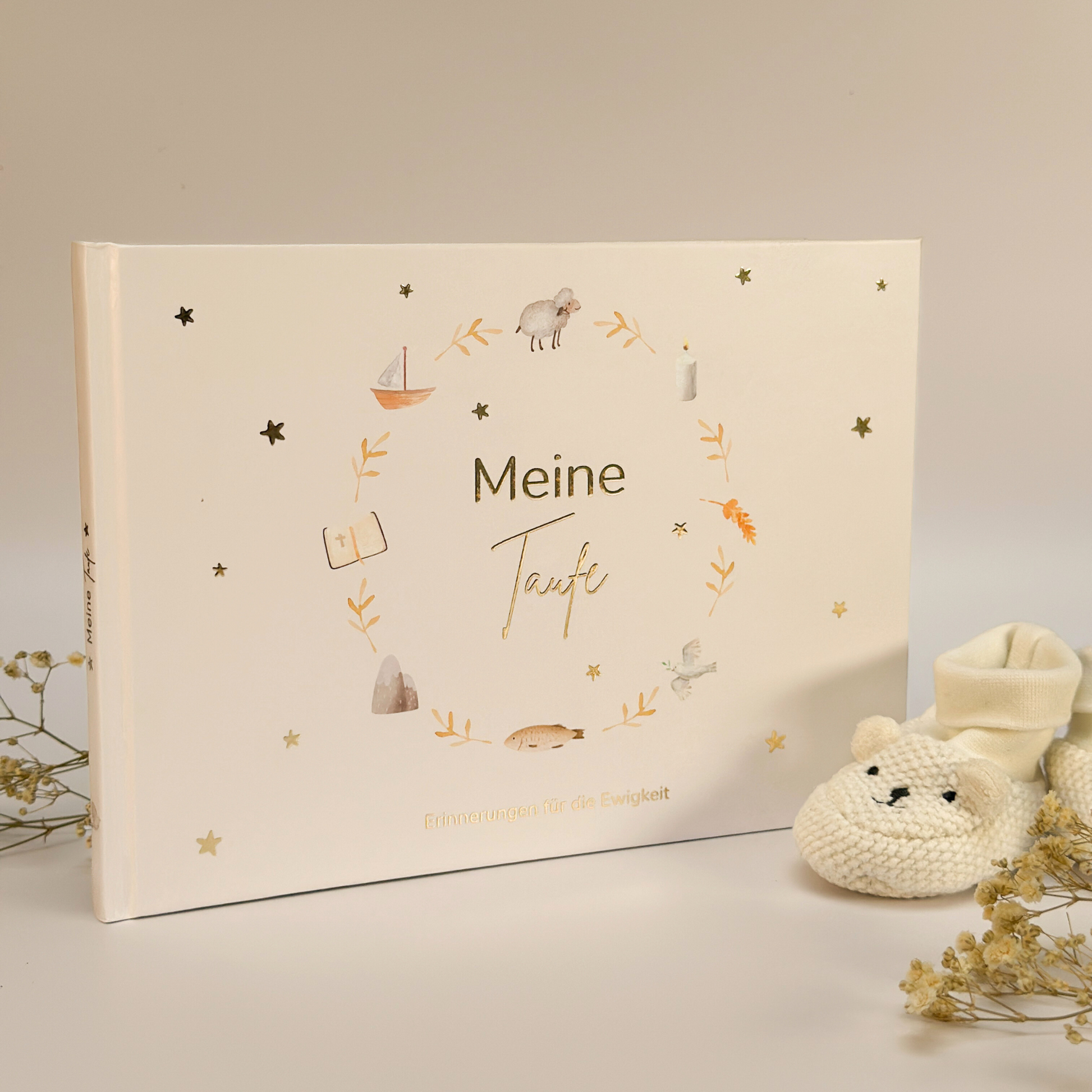 Taufbuch_beige_vergoldet_boho