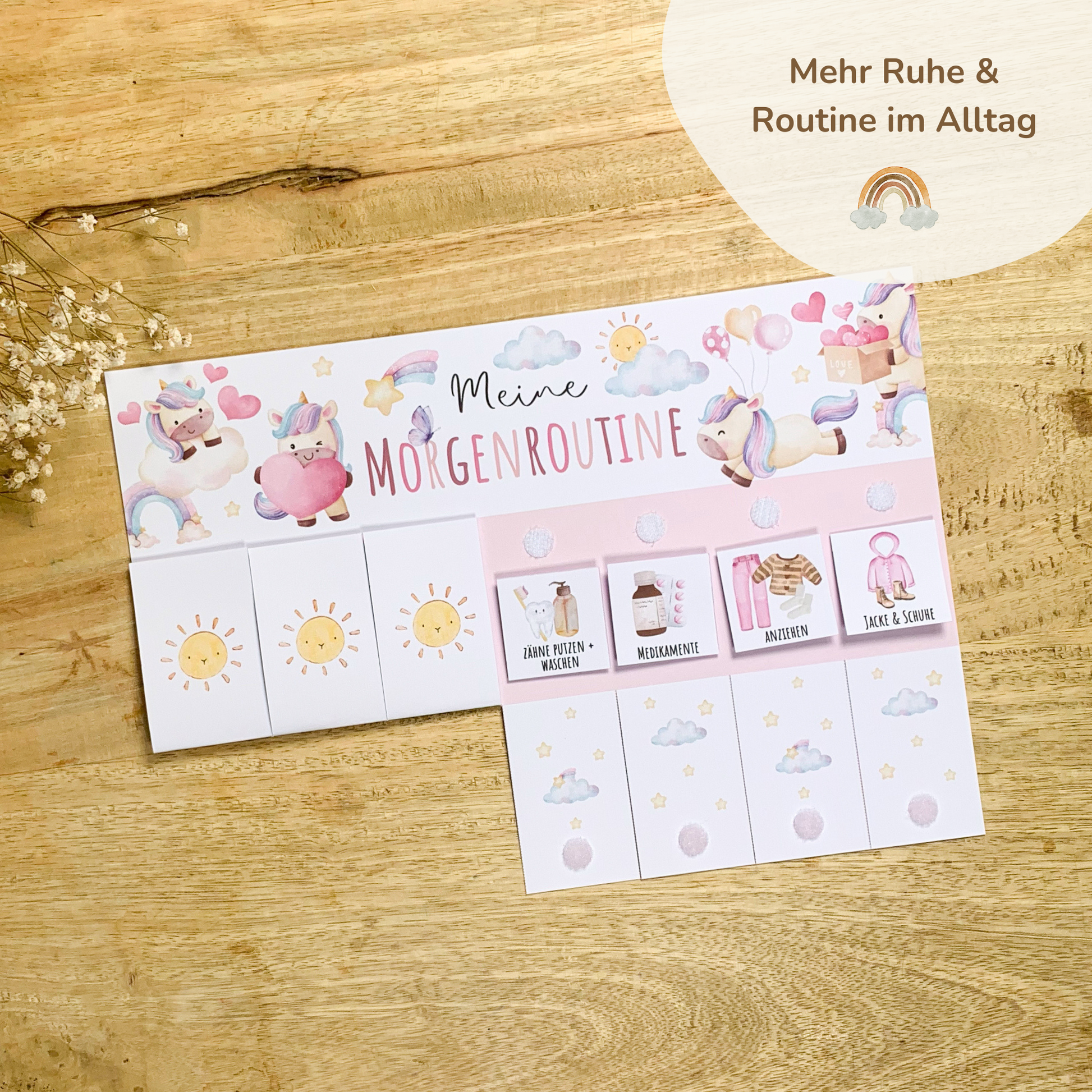 digitaler-download-morgen-abend-routine-einhorn