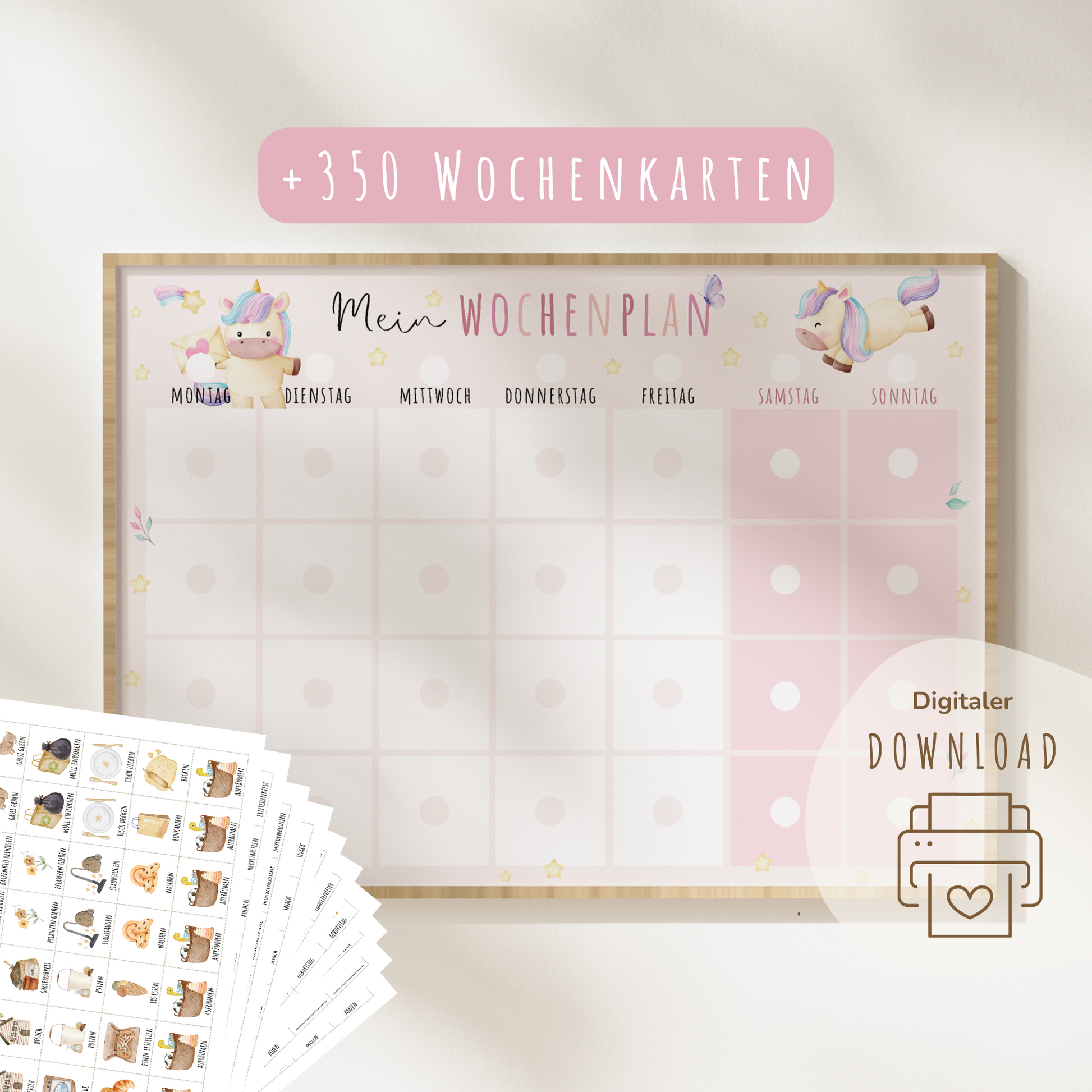 digitaler-download-wochenplan-kinder-einhorn