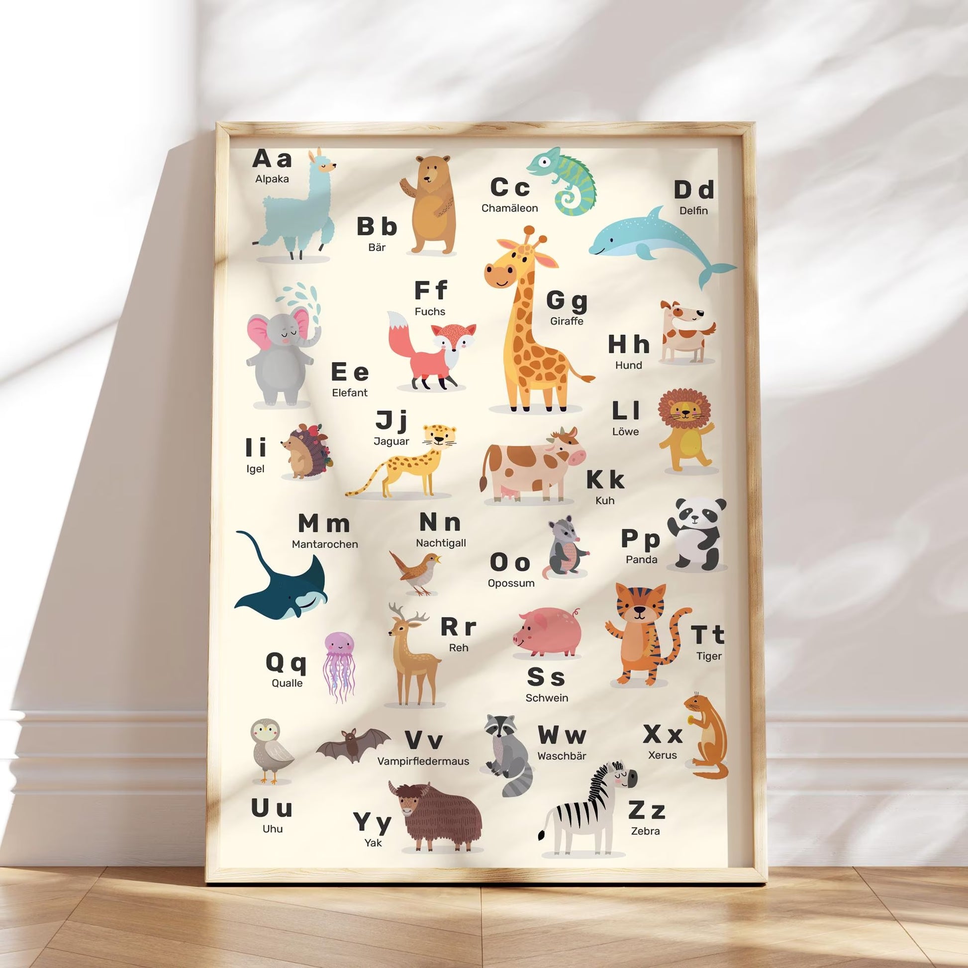 kinderzimmerposter-abc-tiere