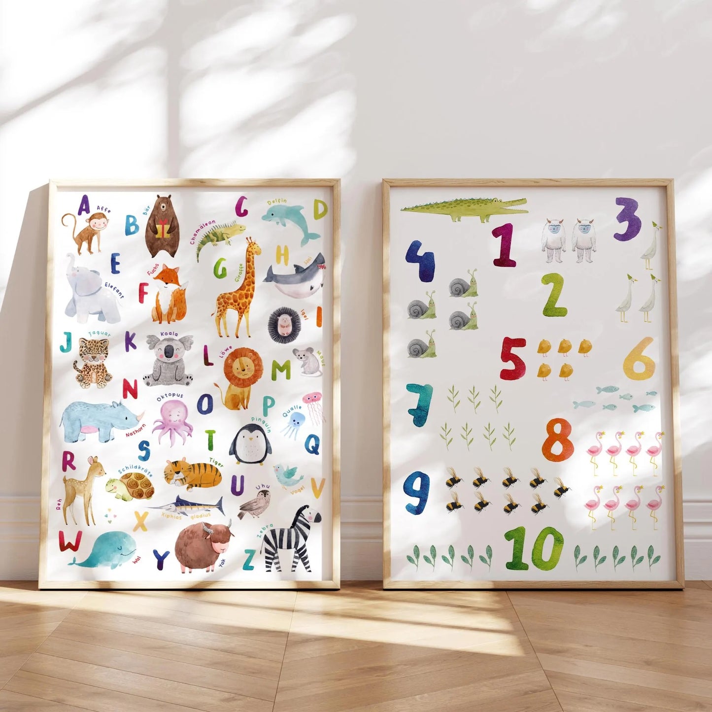 kinderzimmerposter-2erset-abc-lernposter