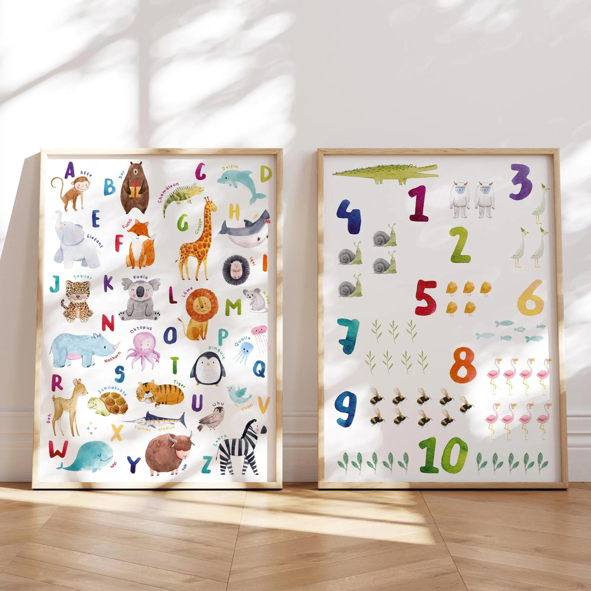 kinderzimmerposter-2erset-abc-lernposter